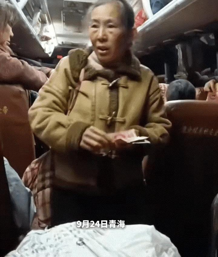 “格局打开了！”青海，一群打工人准备坐车回乡，结果，之前做工的老板娘突然出现，竟