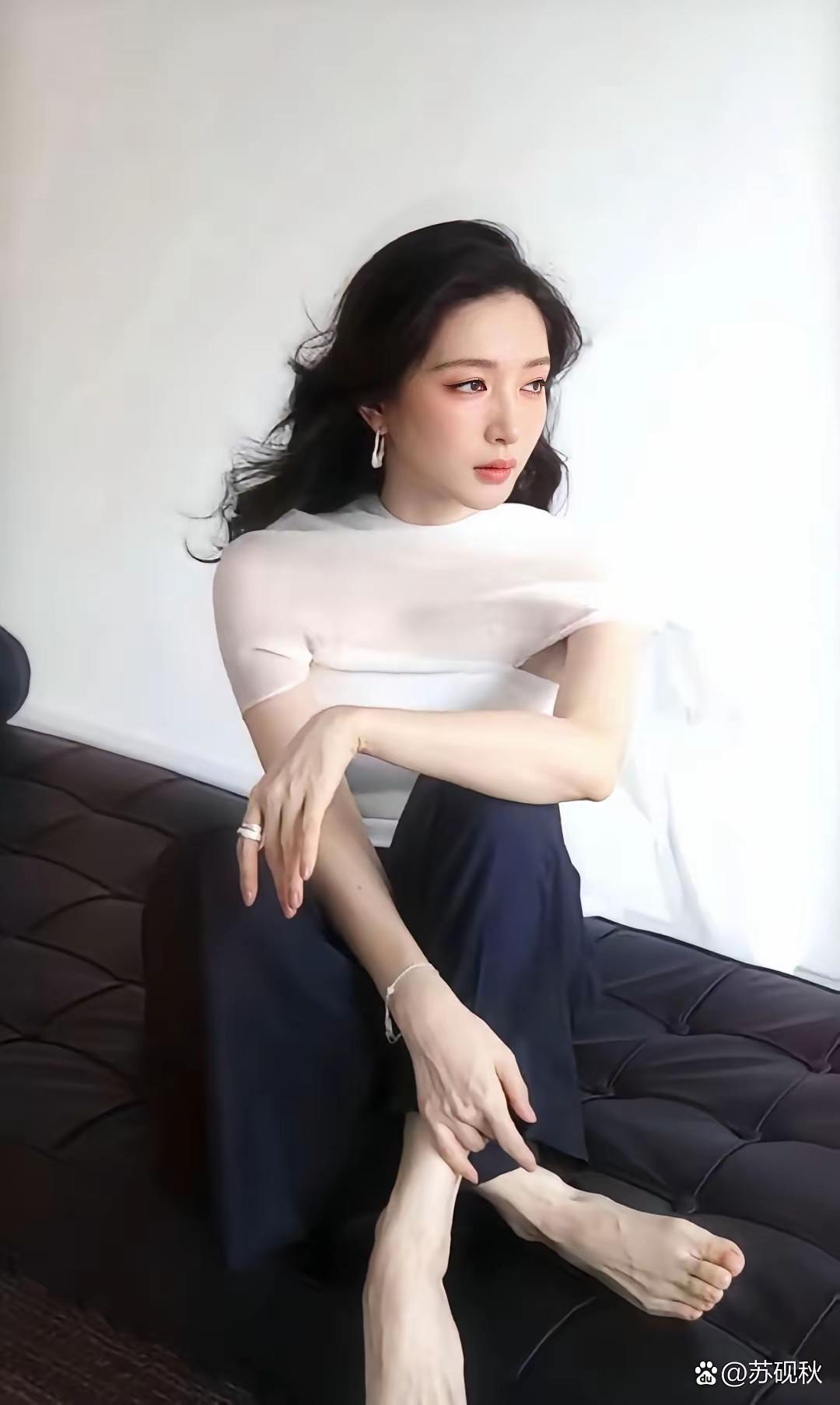 江疏影也太美了这个发型太适合她了