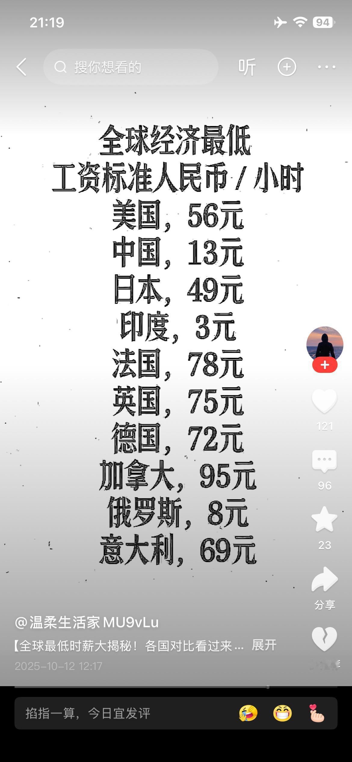全球最低工资，尊嘟假嘟？