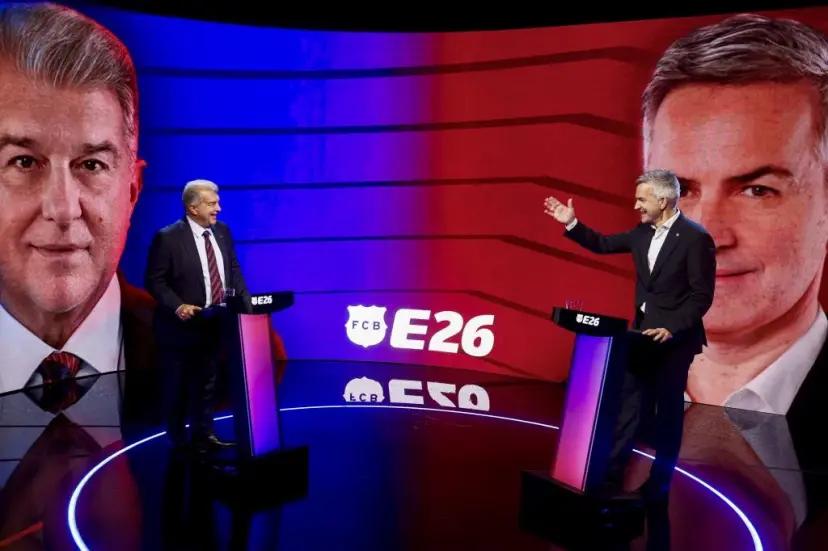 国外要想当个官，这口才必须要好。就连要当个巴萨俱乐部主席，都得和竞争对手进行好几