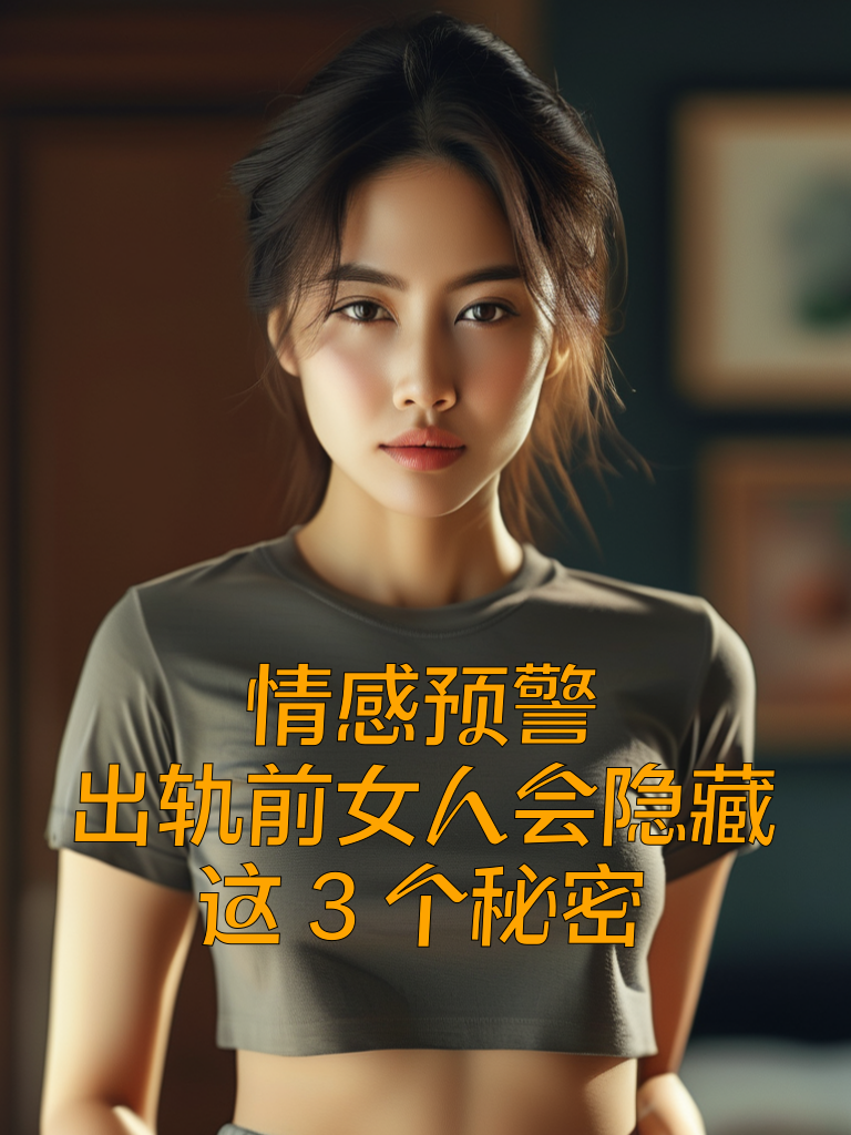 情感预警：出轨前女人会隐藏这3个秘密