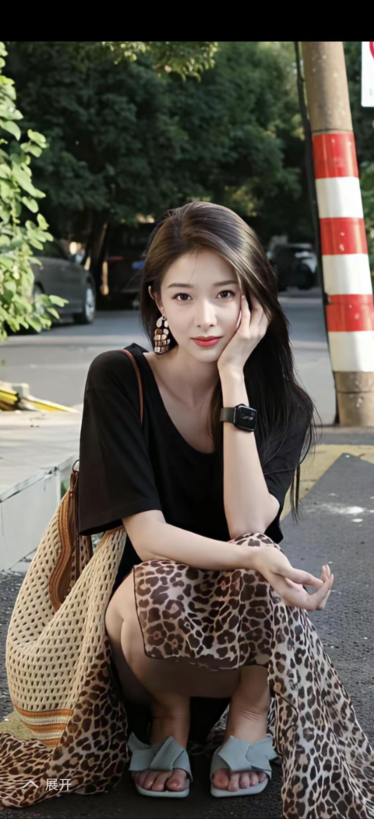 都市街头穿搭指南，轻松随性，时尚有型！👗👠💄