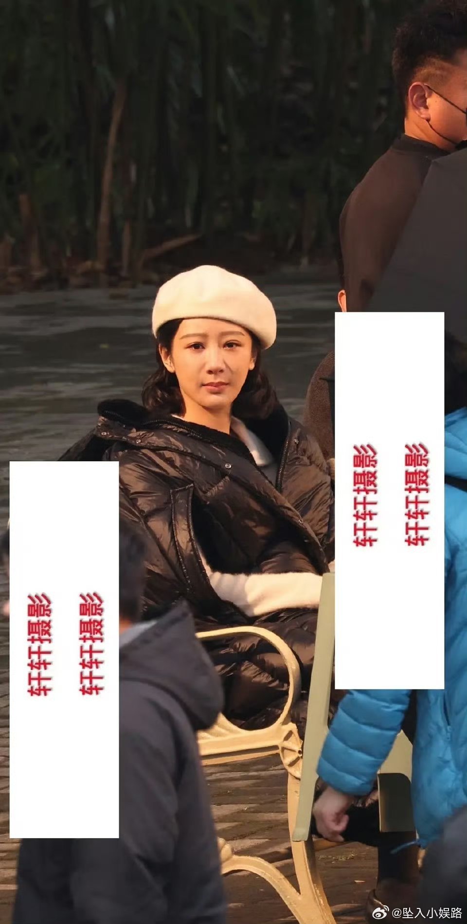 杨紫每天是不是很累都有法令纹了