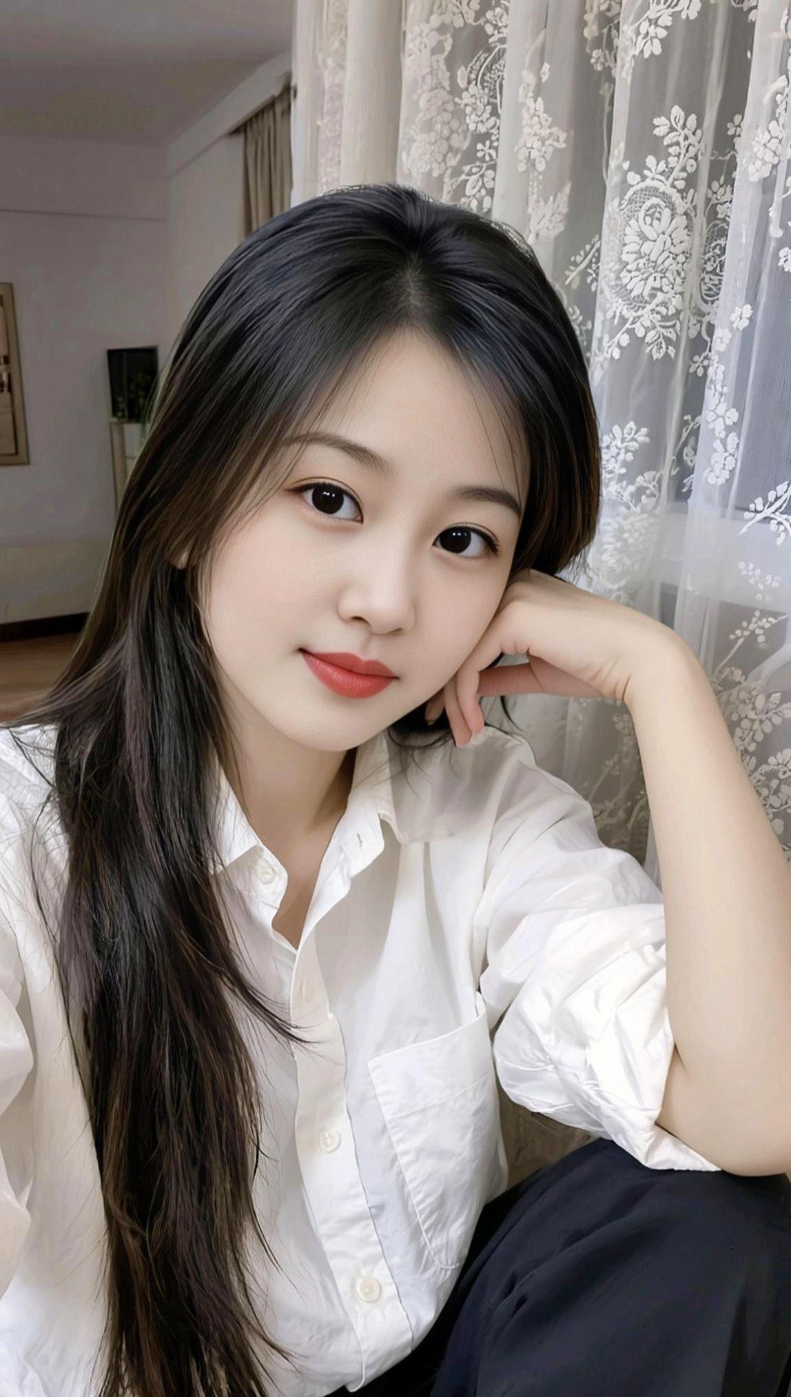 AI居家低饱和自拍