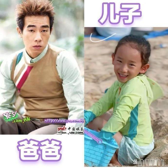 丑基因果然更容易遗传，应采儿的美貌基因在陈家小儿子身上，硬是没发挥功能啊