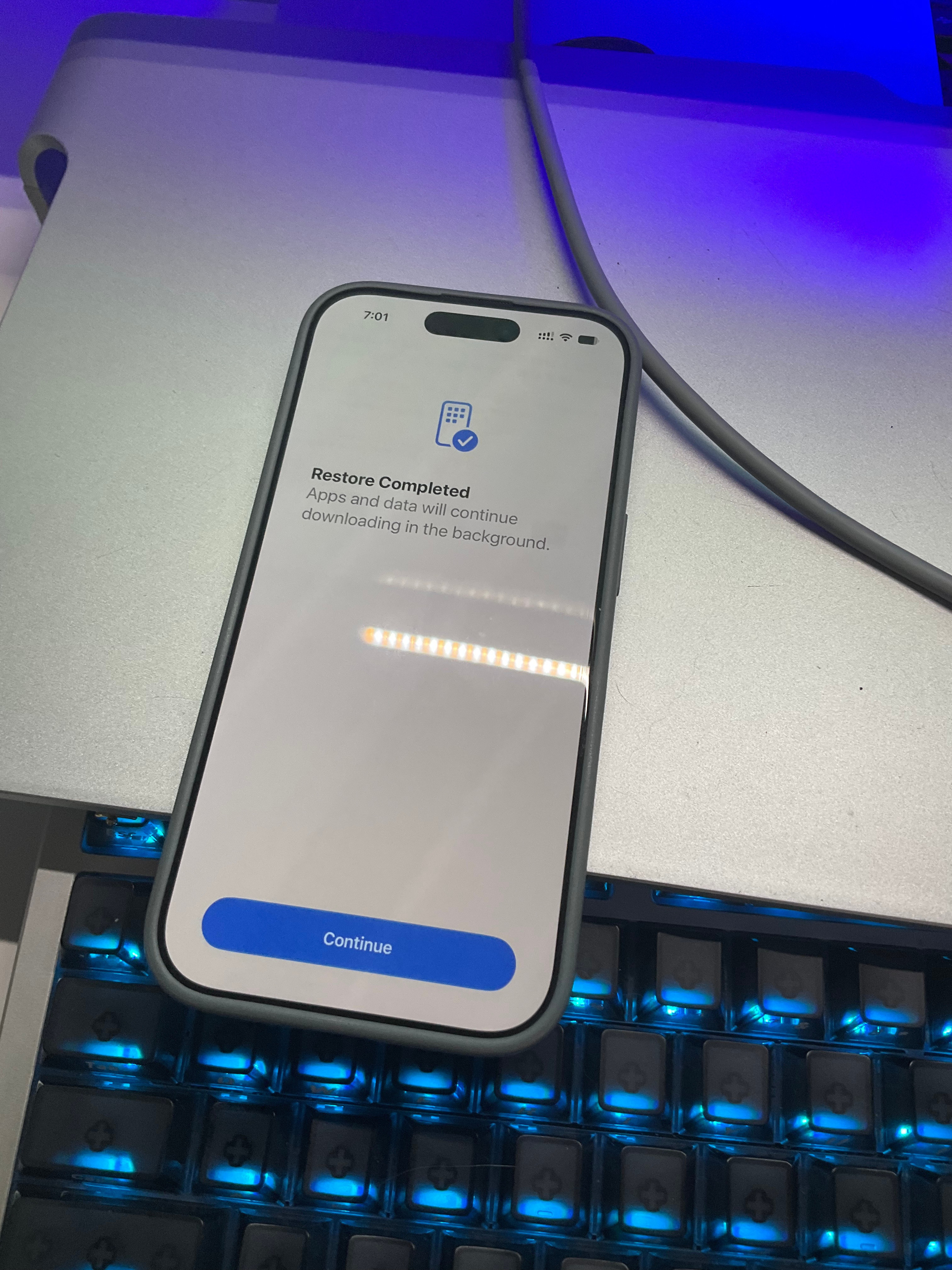 在iOS27系统下，当iPhone/iPad空间被完全用尽设备会自动重启，