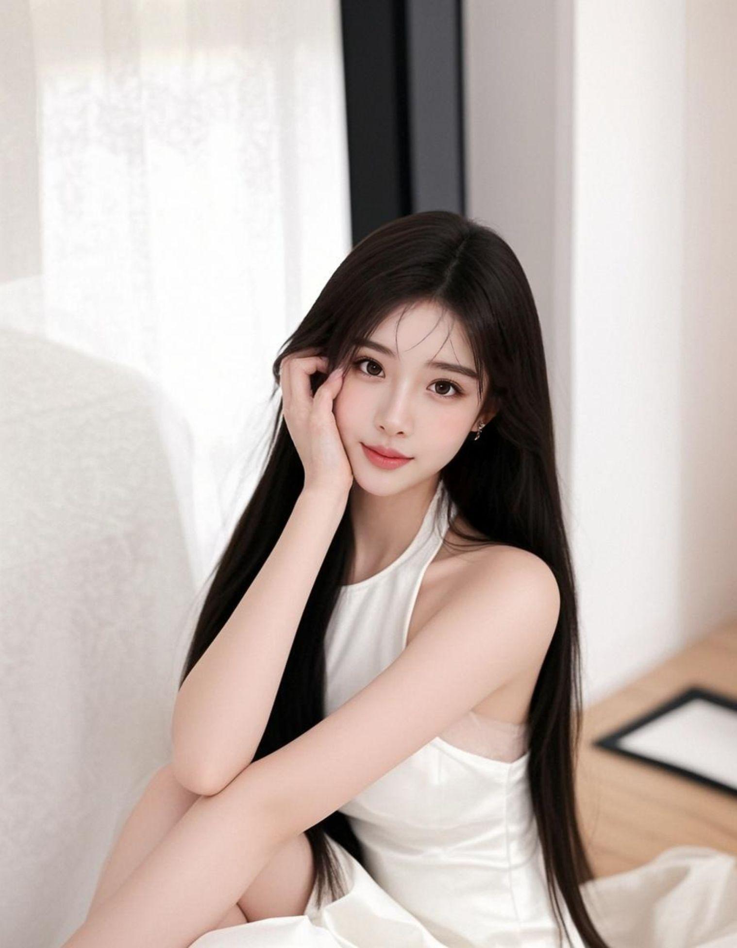 素白佳人 原来ai写真可以这么美 人生总得有一套ai写真吧 谁拍谁好看...