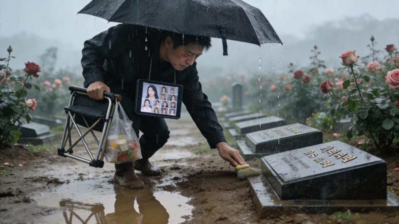 大S离世一周年！韩综拍具俊晔守墓365天，雨天跪拜泪崩：她比我更辛苦距离大
