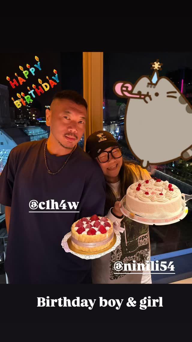 杰伦：Birthdayboy&girl​​​