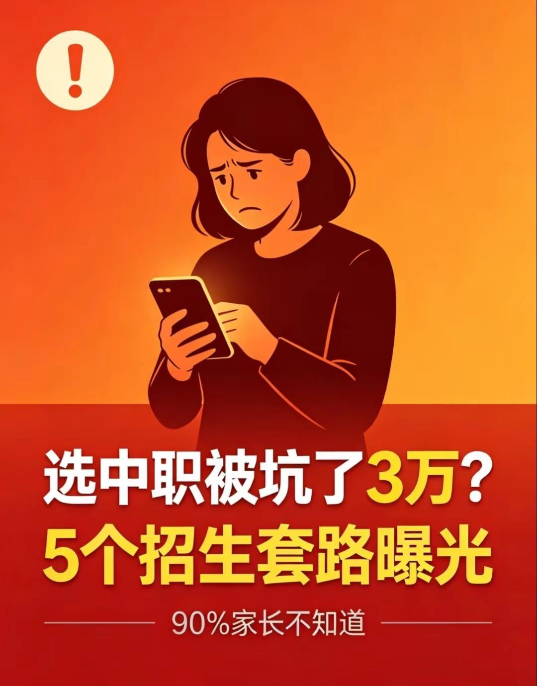 中考成绩差选公办中职就错了、对的没错成绩差的小孩/家长一定要注意1️⃣一定要参加
