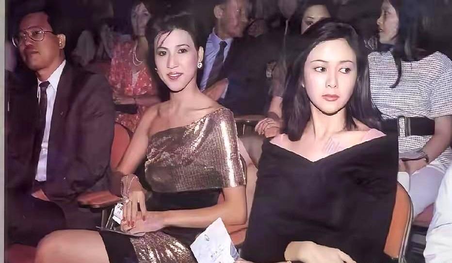 关之琳到底有多能打？看她跟一群选美冠军同框，真的就明白了。第一张是她和亚洲小姐