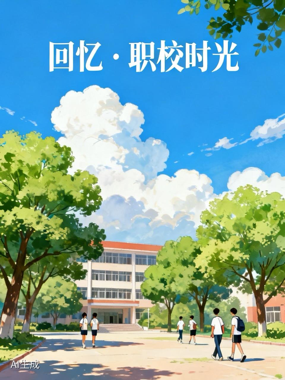 我记得，十多年前，在职业学校工作时，每天都很愉快乐。原因有两个：一个，我不是学校