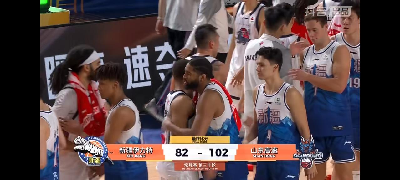 7人得分上双，山东高速男篮把团队篮球发挥的淋漓尽致！CBA常规赛第三十轮，山东高