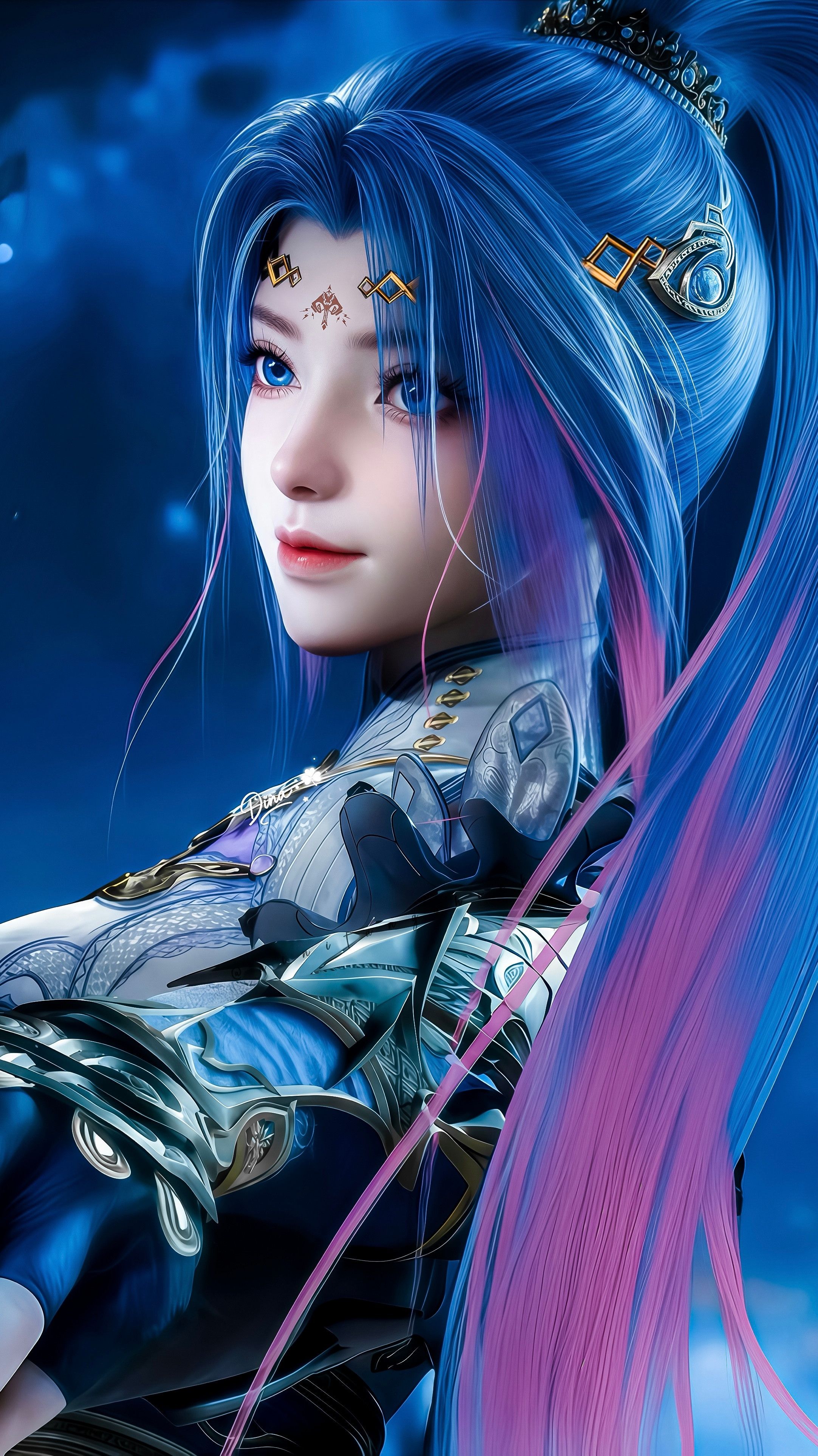 唐舞桐斗罗大陆2动画唐舞桐绝永一唐舞桐我是一个高马尾粉丝