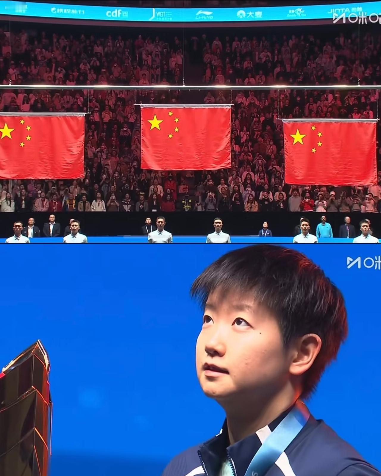 谁能相信一个人的能量这么大？孙颖莎就有。一个月前国乒颗粒无收，一个月后冠亚季军