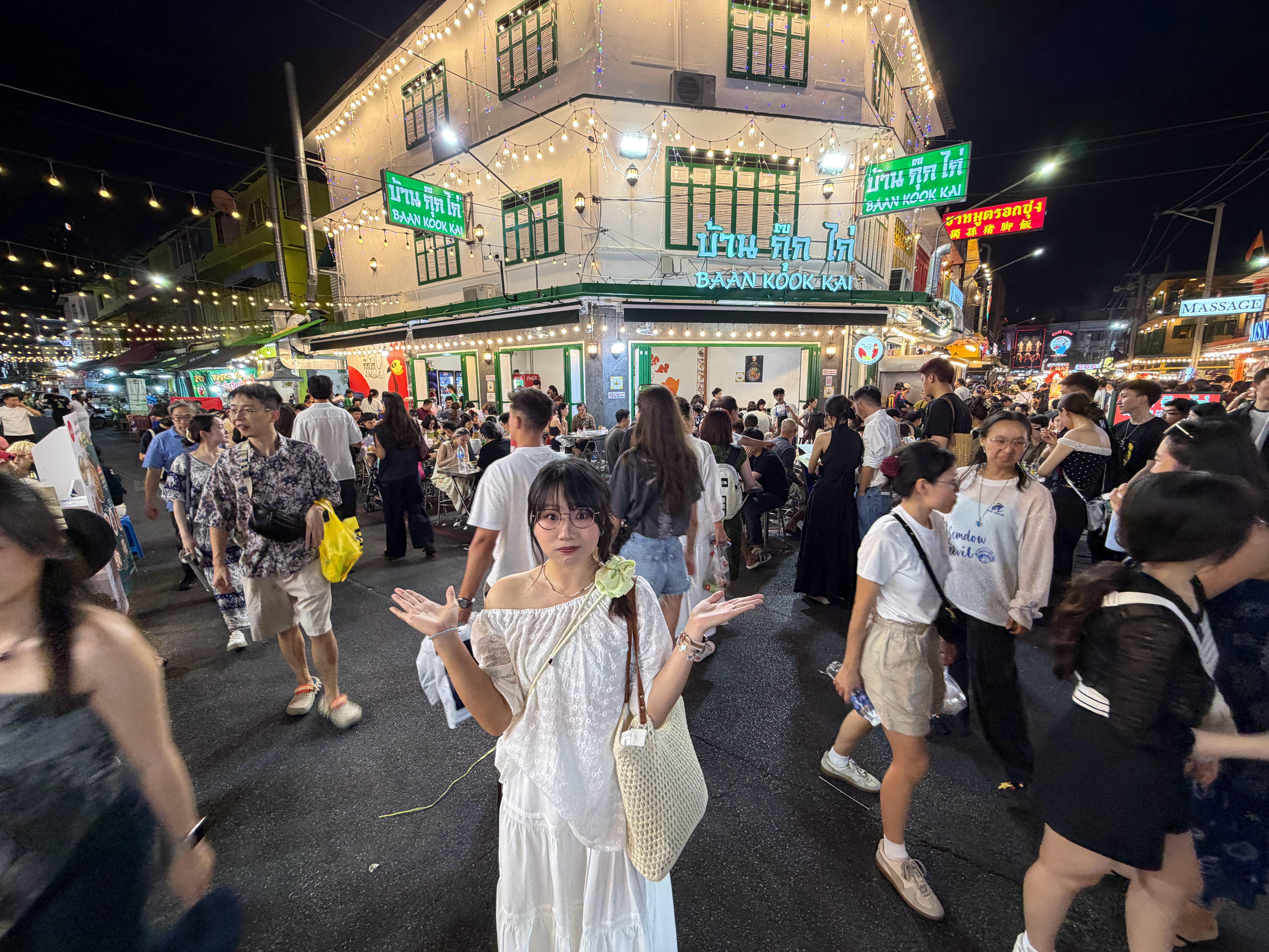 天呐，好多人😲泰国·曼谷