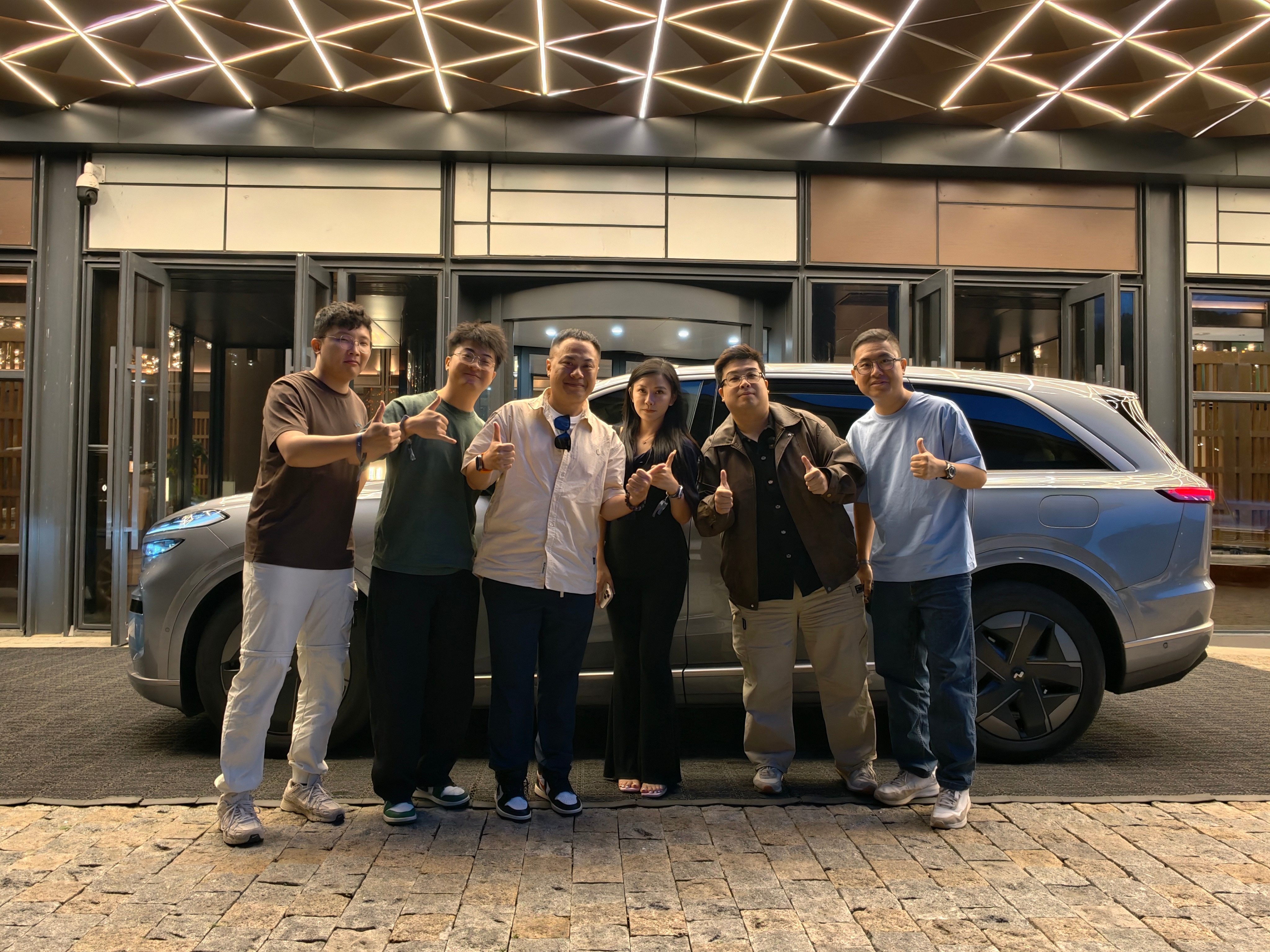 我们六个人成年人，满载挑战乐道L90续航测试，成功！！14.3kWh/100km