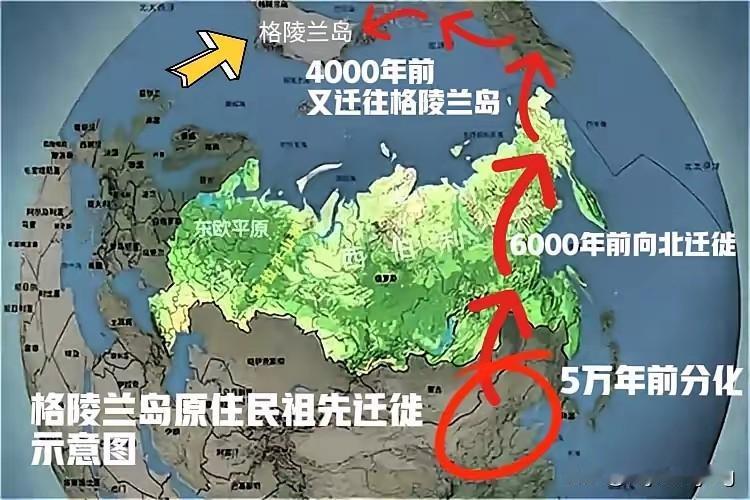 听说了没？格陵兰岛人长像为什么一副华人面孔？原来是我们转移过去的开拓者啊！这可