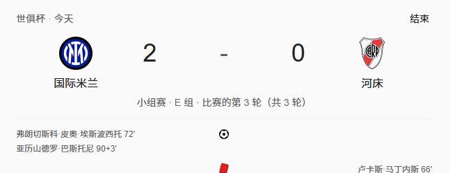 世俱杯阿根廷俱乐部全部拉风出局，巴西俱乐部全部晋级阿根廷双雄全部出局博卡青
