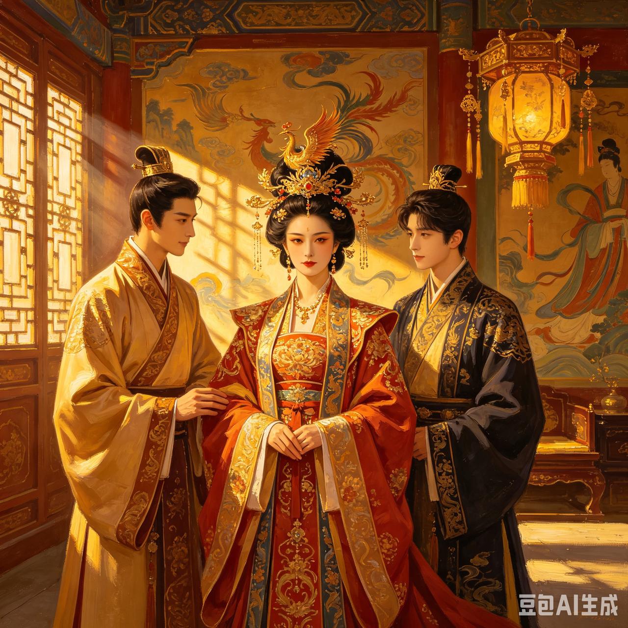 武则天登基后，广纳男宠，其中张易之、张昌宗兄弟最得恩宠。二人容貌俊美，史称“傅粉