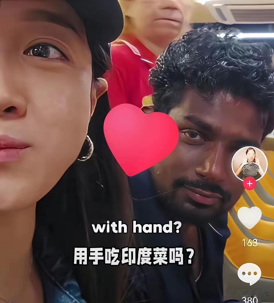 女网红直播印度手抓饭，一边吹嘘筷子