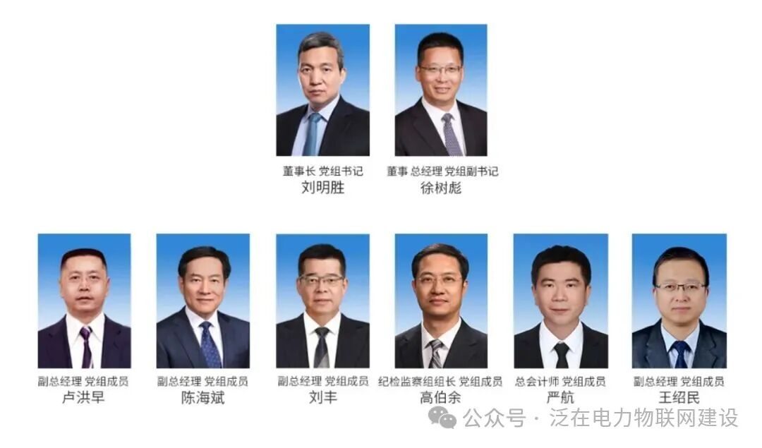 18家电力央企, 总部领导层汇总