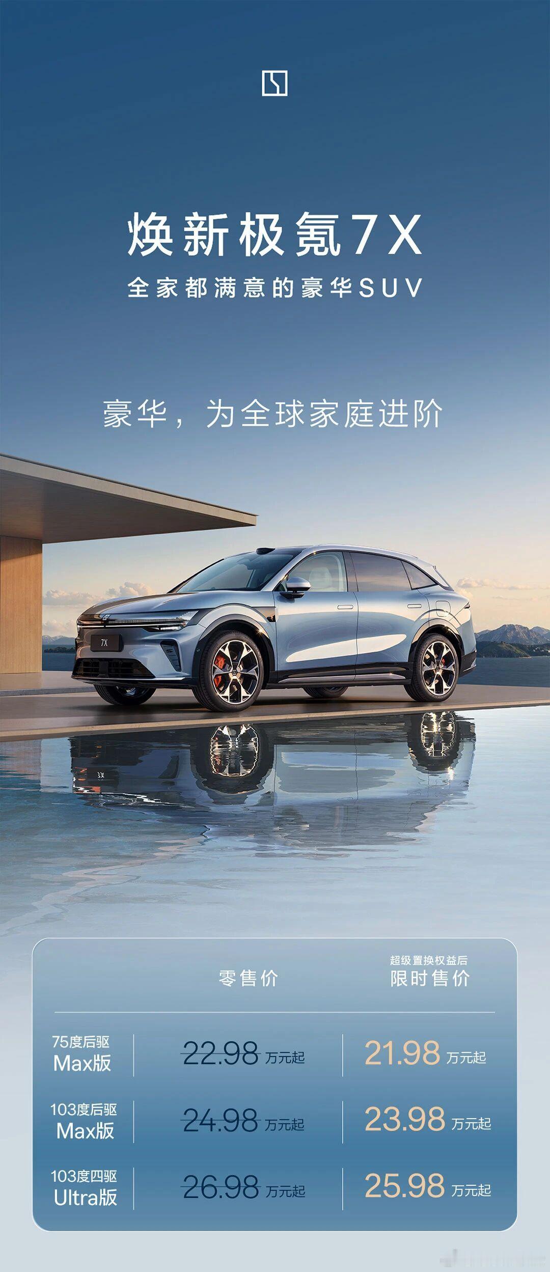 2198万起！极氪7X上市：2.98秒破百、续航802km，配激光雷达+Thor芯片