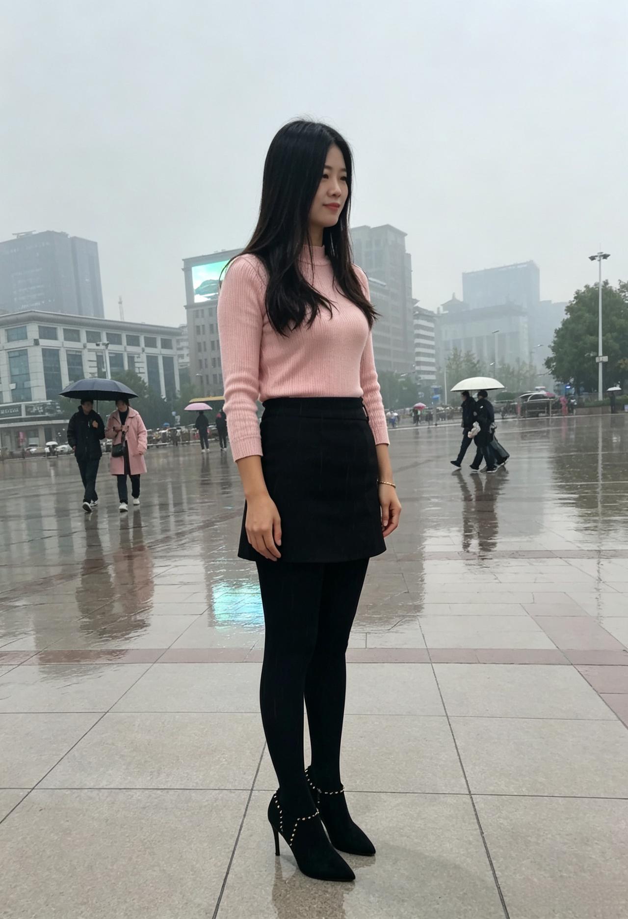从雨里，到雾里，到房间你始终是那抹温柔的粉不浓不烈，却足够明亮像春天刚开的