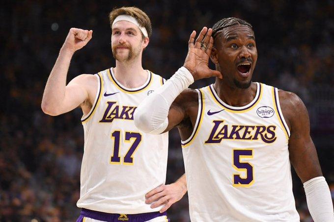 湖人找到了赢球的阵容，打造自己的五高阵容，当湖人队詹姆斯、斯玛特、德鲁-蒂姆、东