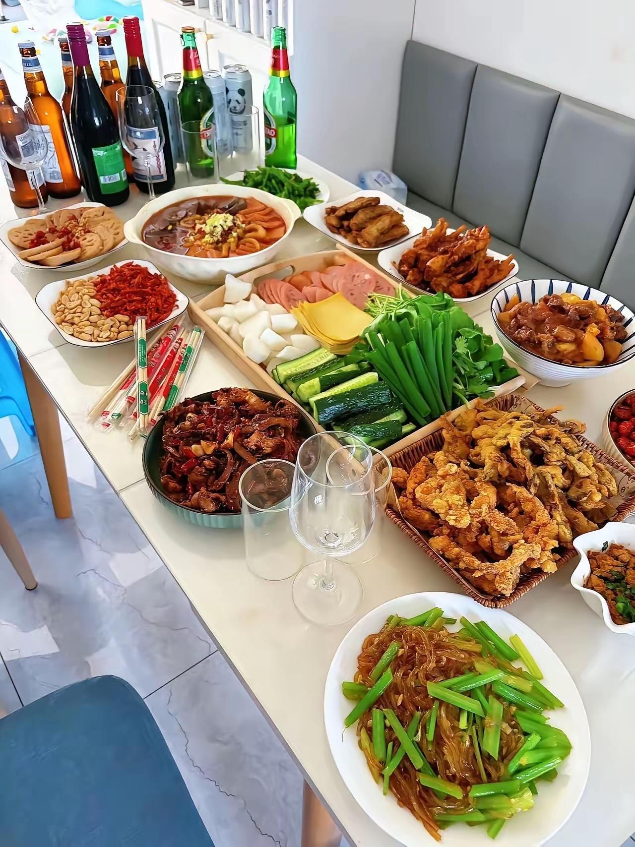 这顿菜在福建农村属于什么水平