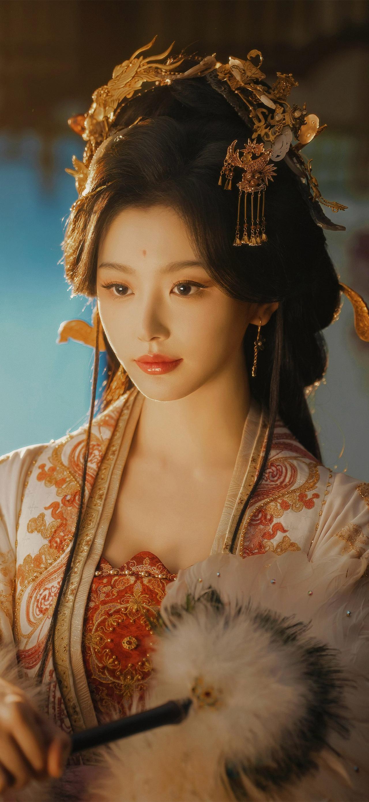 美女壁纸-第6024期-孔雪儿