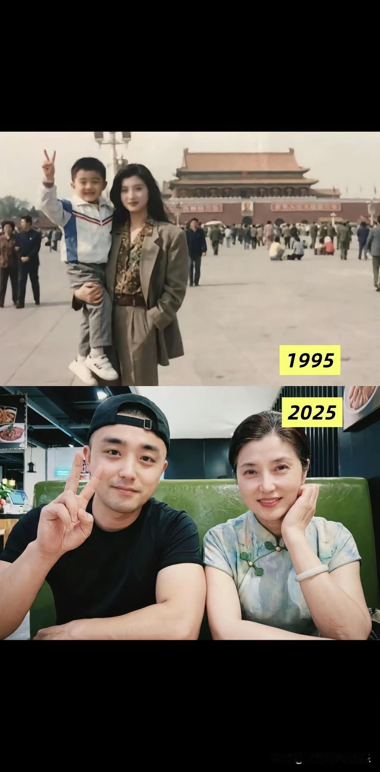 不得不说，明明是母子，愣是变成了夫妻的感觉！[捂脸哭][捂脸哭][捂脸哭][捂脸哭]