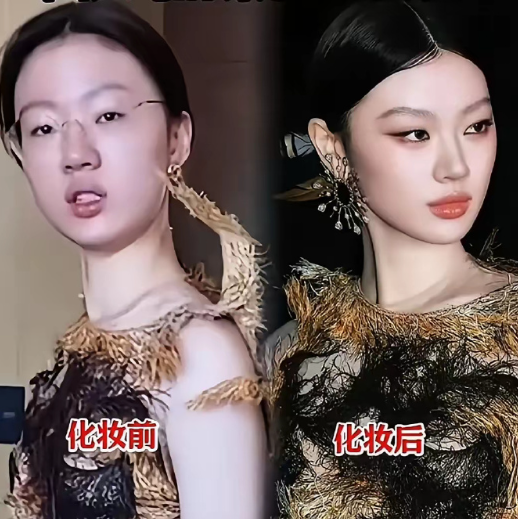 单依纯红毯前后素颜状态像极了上早八的我本人？​​​