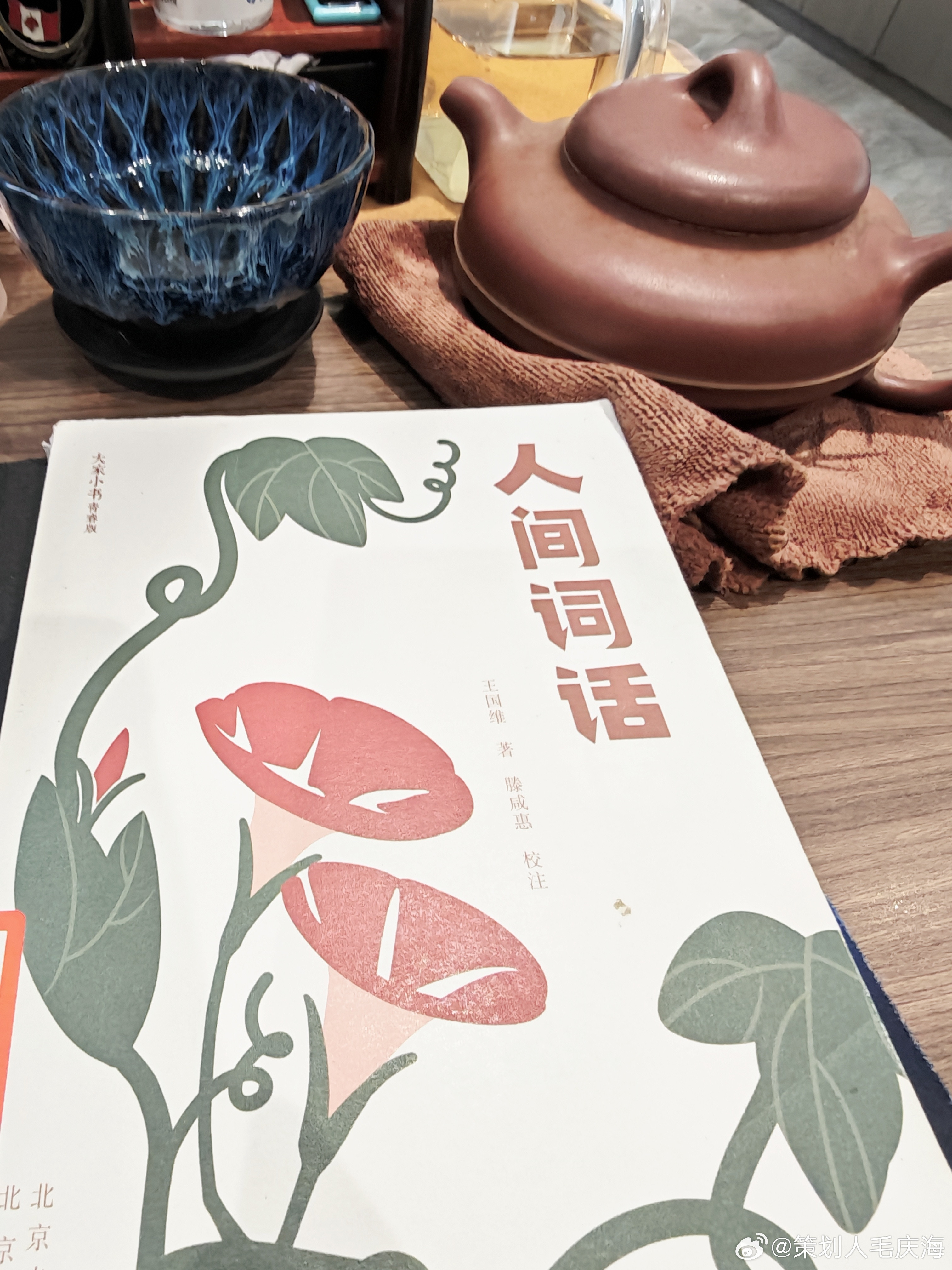 感觉今天走的是个偏门！书非借不能读想读王国维先生的这本人间词话已经很久了！