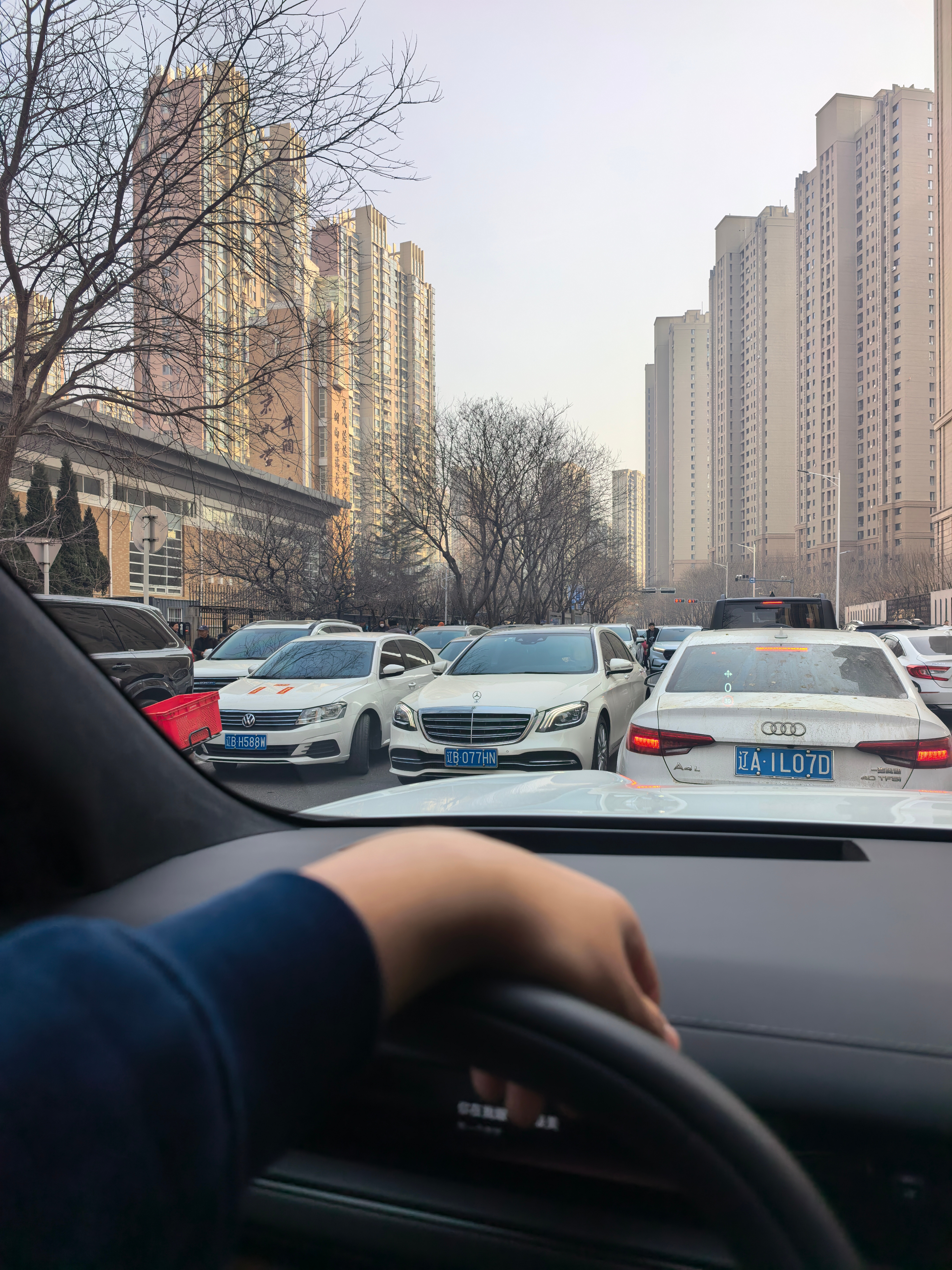 白色W222的奔驰S，真的太有气质了！