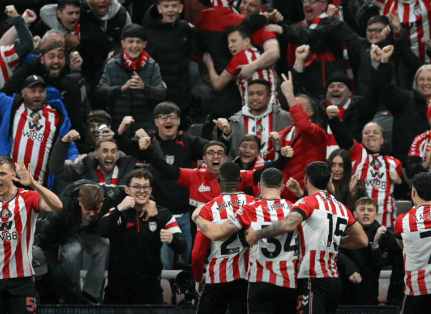 升班马桑德兰赛季18场已获28分, 与狼队全年37场积分持平