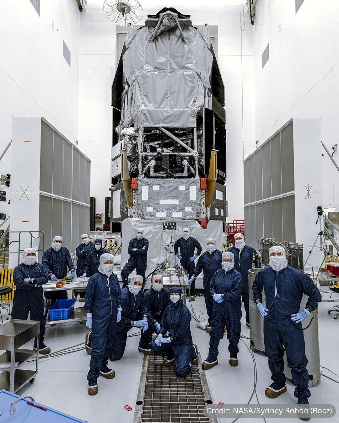 NASA罗曼空间望远镜已经加注290加仑（约1,100升）的肼燃料！差不多相当于