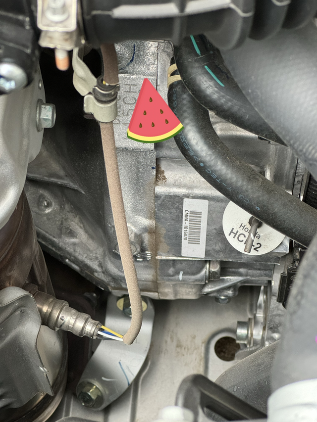 十一代雅阁这是渗油吗？十一代雅阁卓越版，之前主驾驶车门放歌异响，刚做完四门隔音