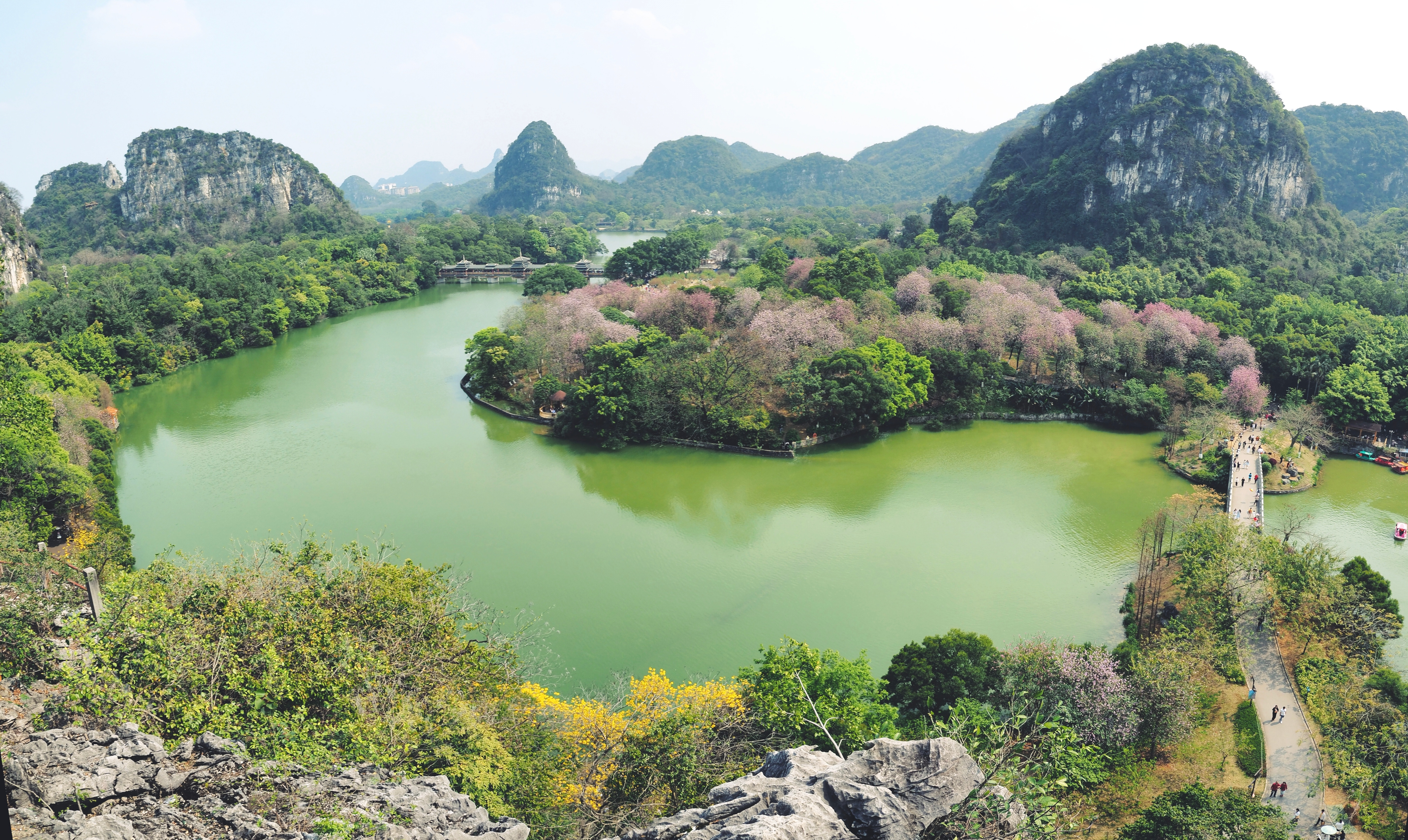 照片还是得上山才拍得爽柳州大龙潭