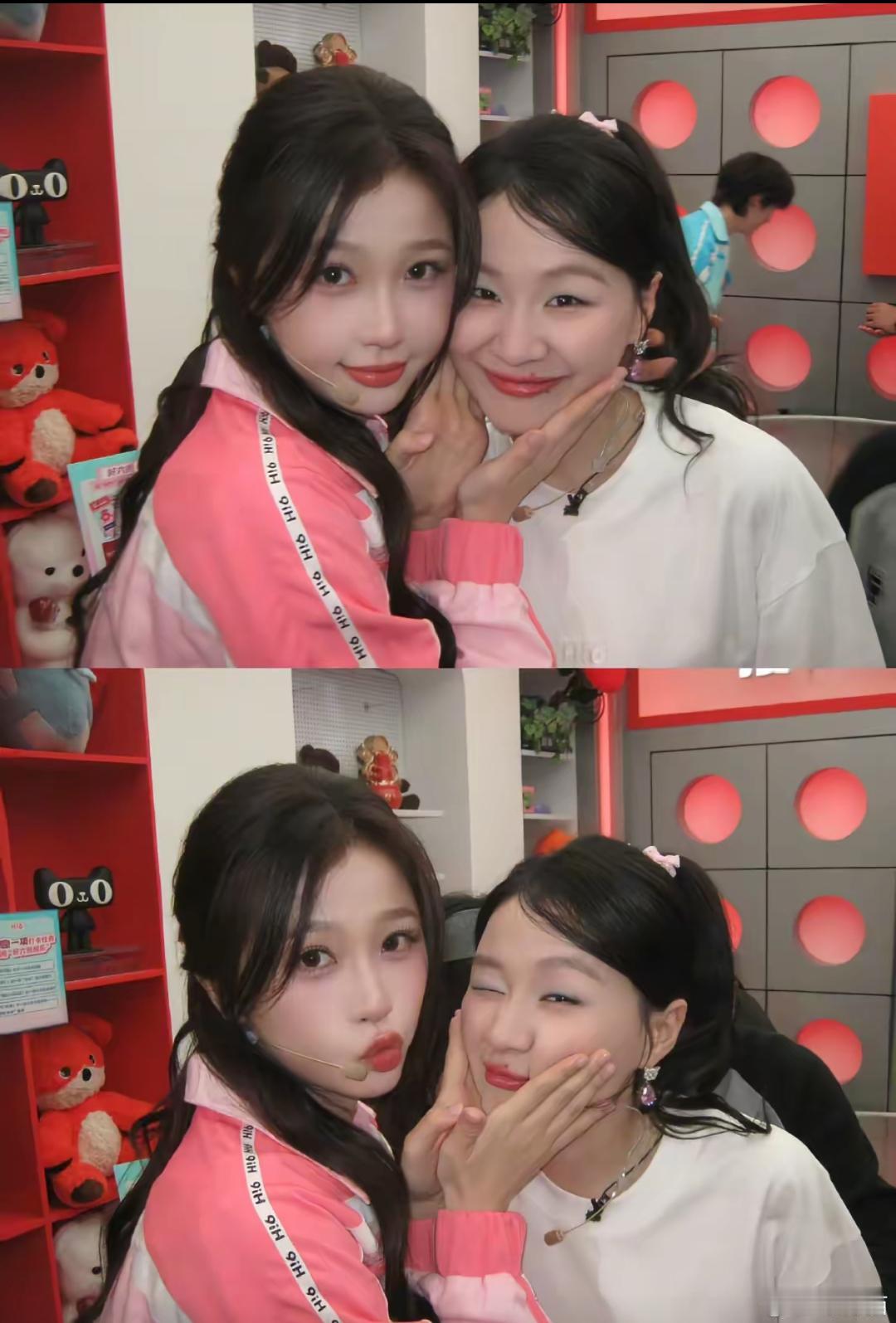 金靖这话太戳了！“有谣言=我们更好”暗挺虞书欣谁没嗑到金靖这波发言直接把“