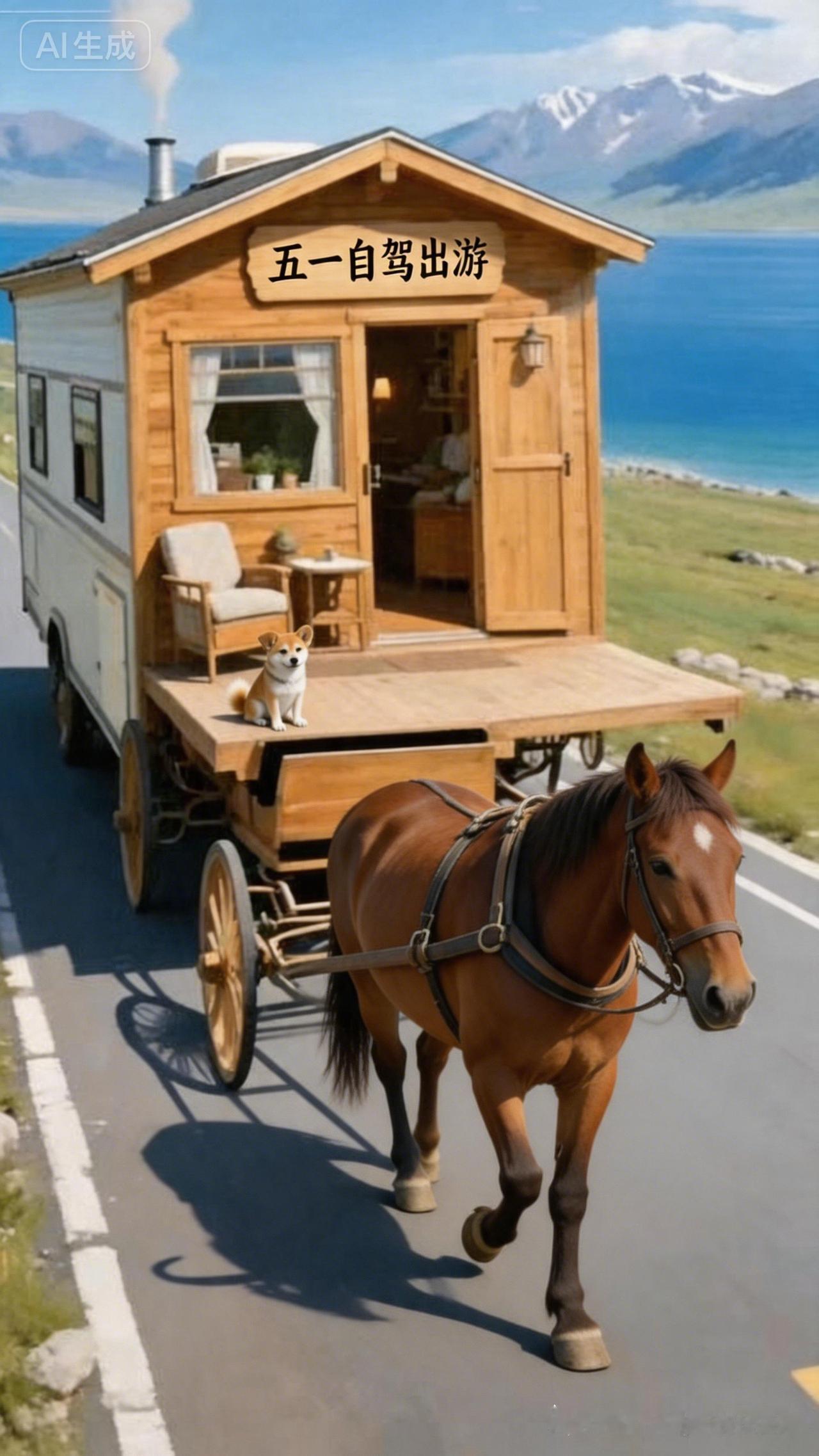 五一自驾游，带你走进自然，享受自由！🌿🚗🐴