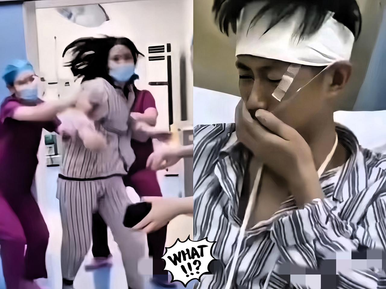 天作孽犹可惊呆了！全网最霸气的产妇，刚生完孩子下产床，直接把丈夫揍进医院，原来产