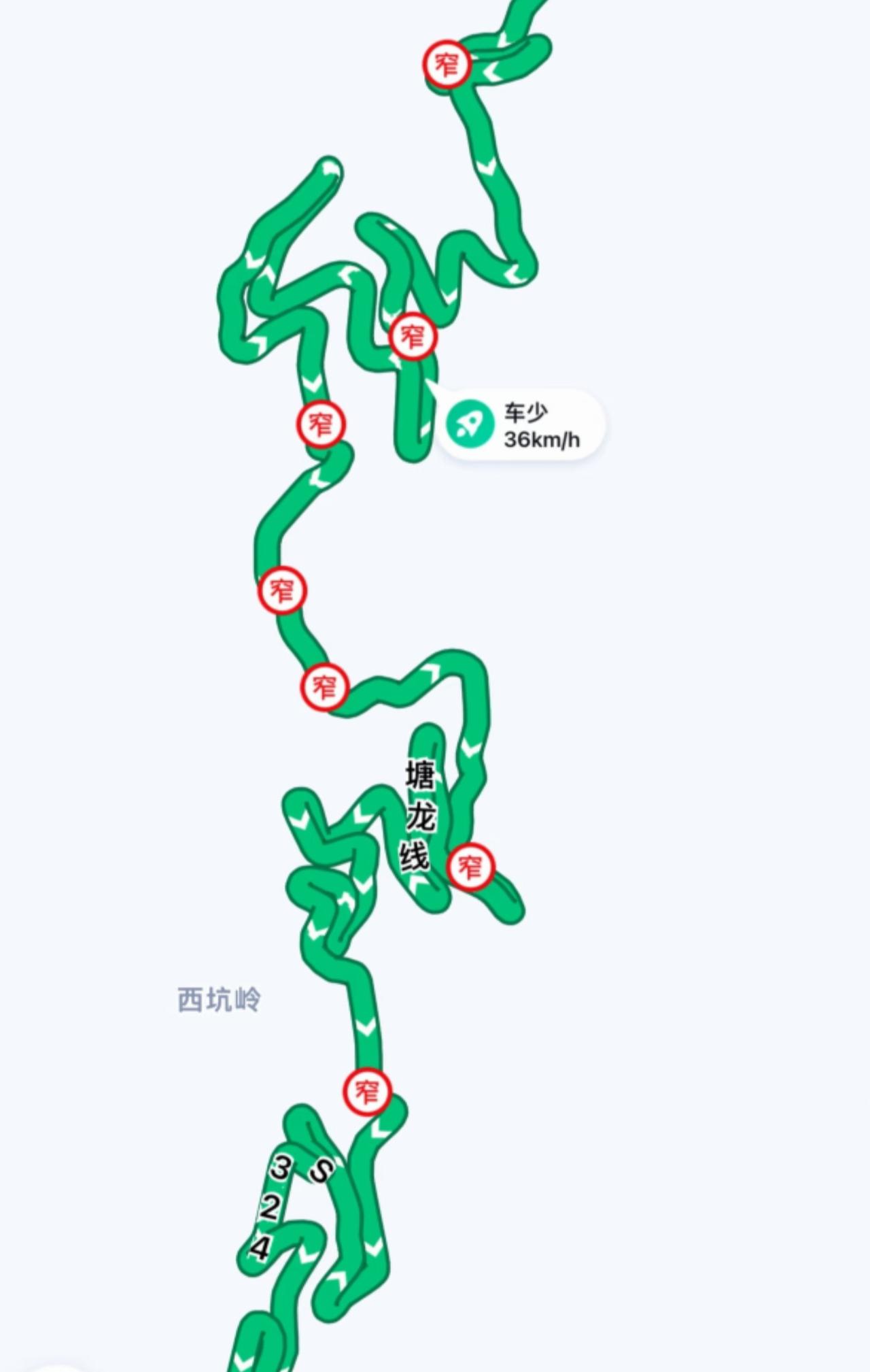 各位老司机们你们开车有没有走过比这还难走的路从江西上饶→浙江丽水跟着导航开