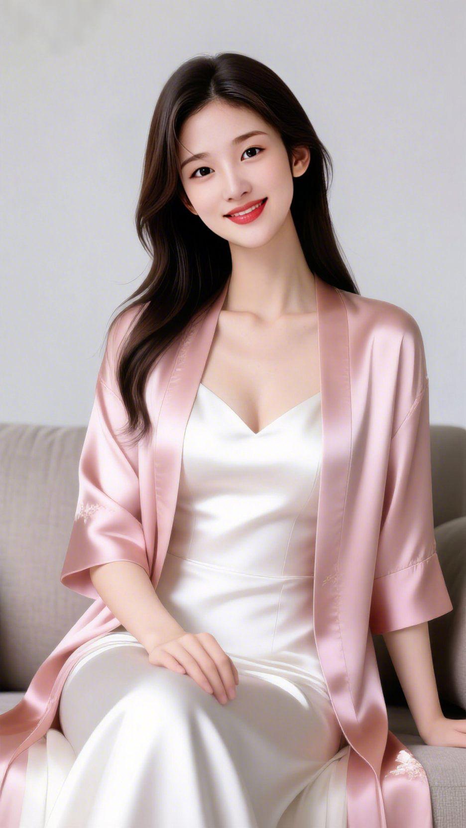 檐下春衫的光影风掠过青瓦时，恰好扬起她的衣袂——素白的棉布衫角翻卷，像揉碎