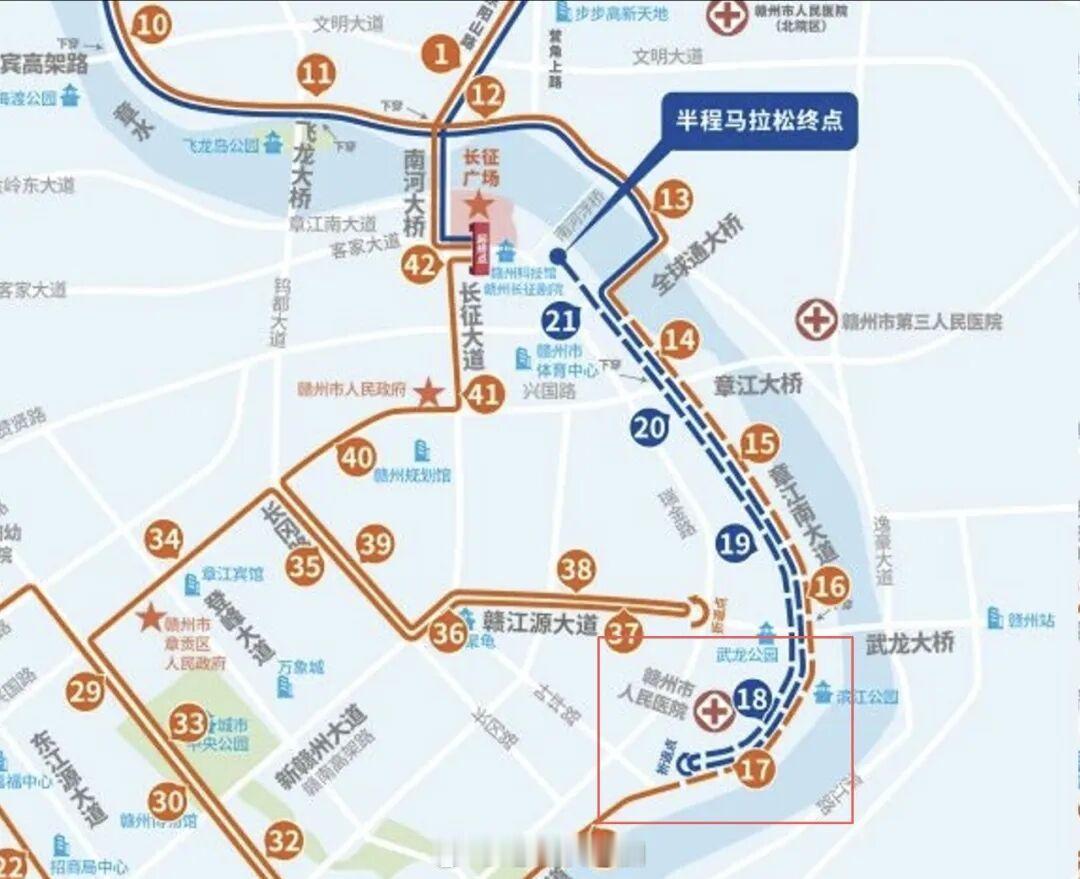 2025年12月7日赣州马拉松半程比赛中，领先的选手高圣杰在比赛尾声被裁判拦下，