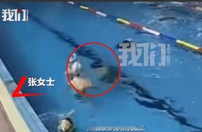 上海，一男子去健身房游泳，看到泳池里有个比基尼美女，对方身材姣好、长相靓丽。男子
