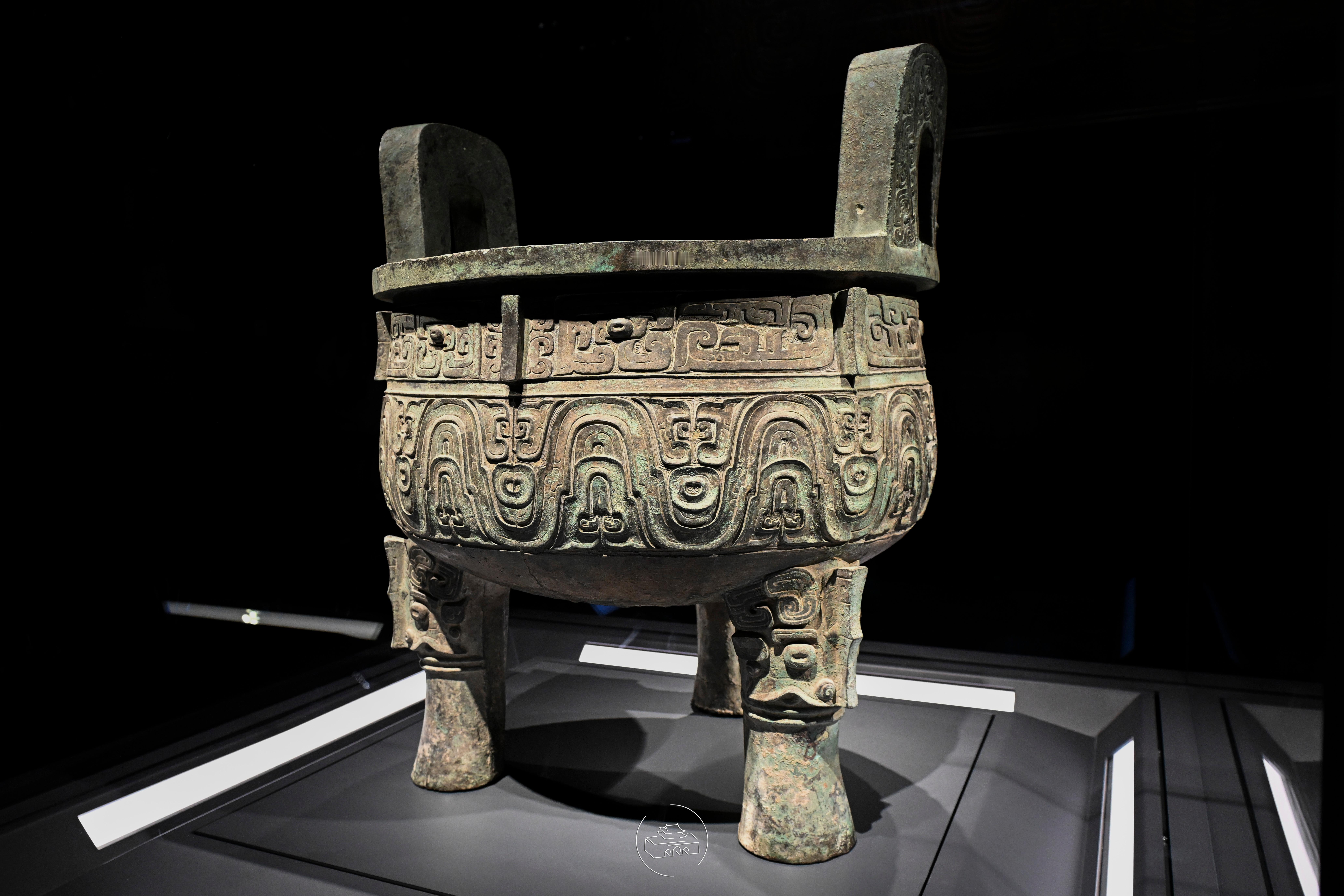 上海博物馆(东馆)大克鼎西周孝王(公元前10世纪末)清光绪十六年(1890)陕