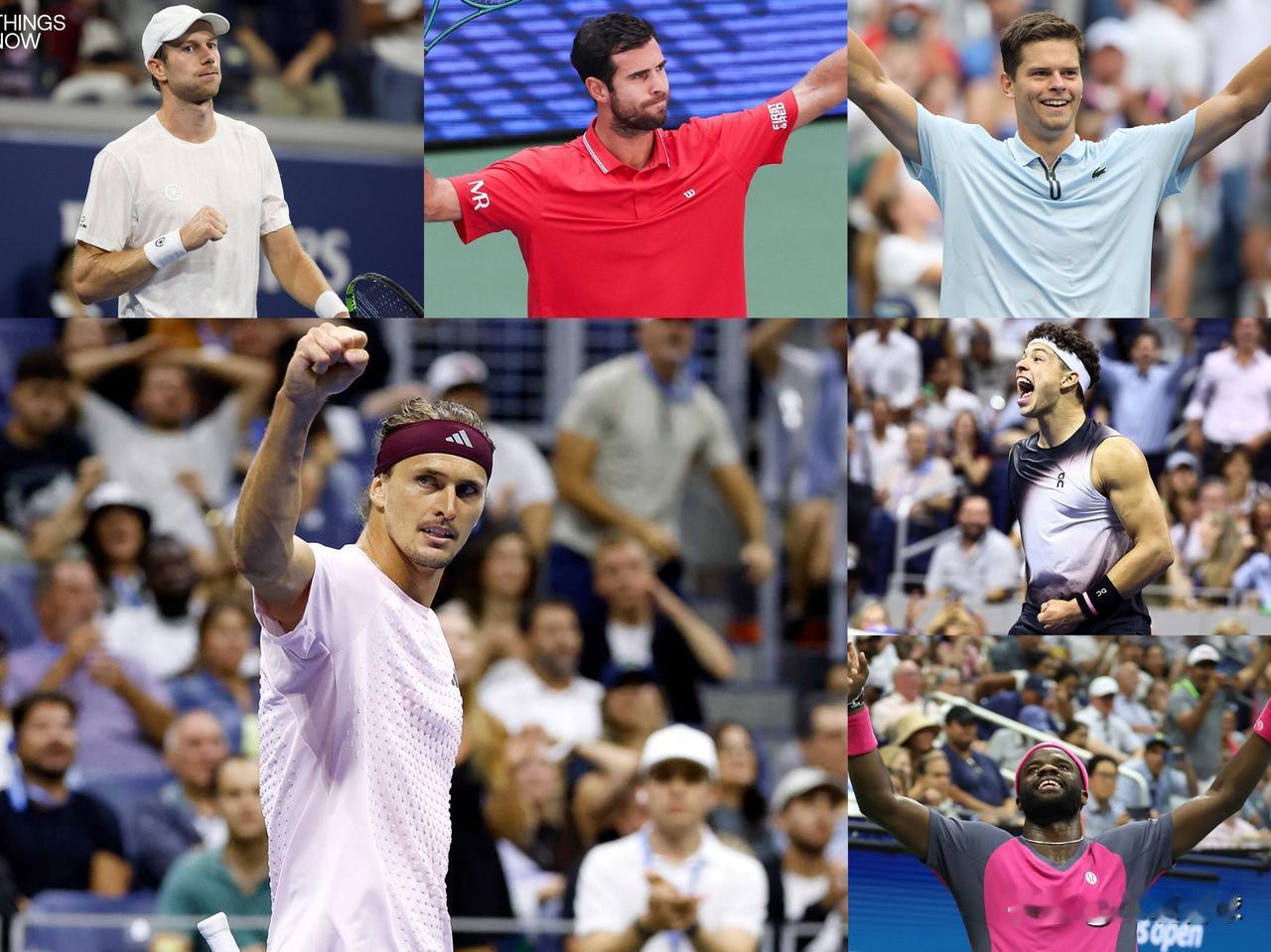 🎾🎾兹维列夫的美网冠军稳了？按照目前签表中兹维列夫与可能的对手交手记录分别