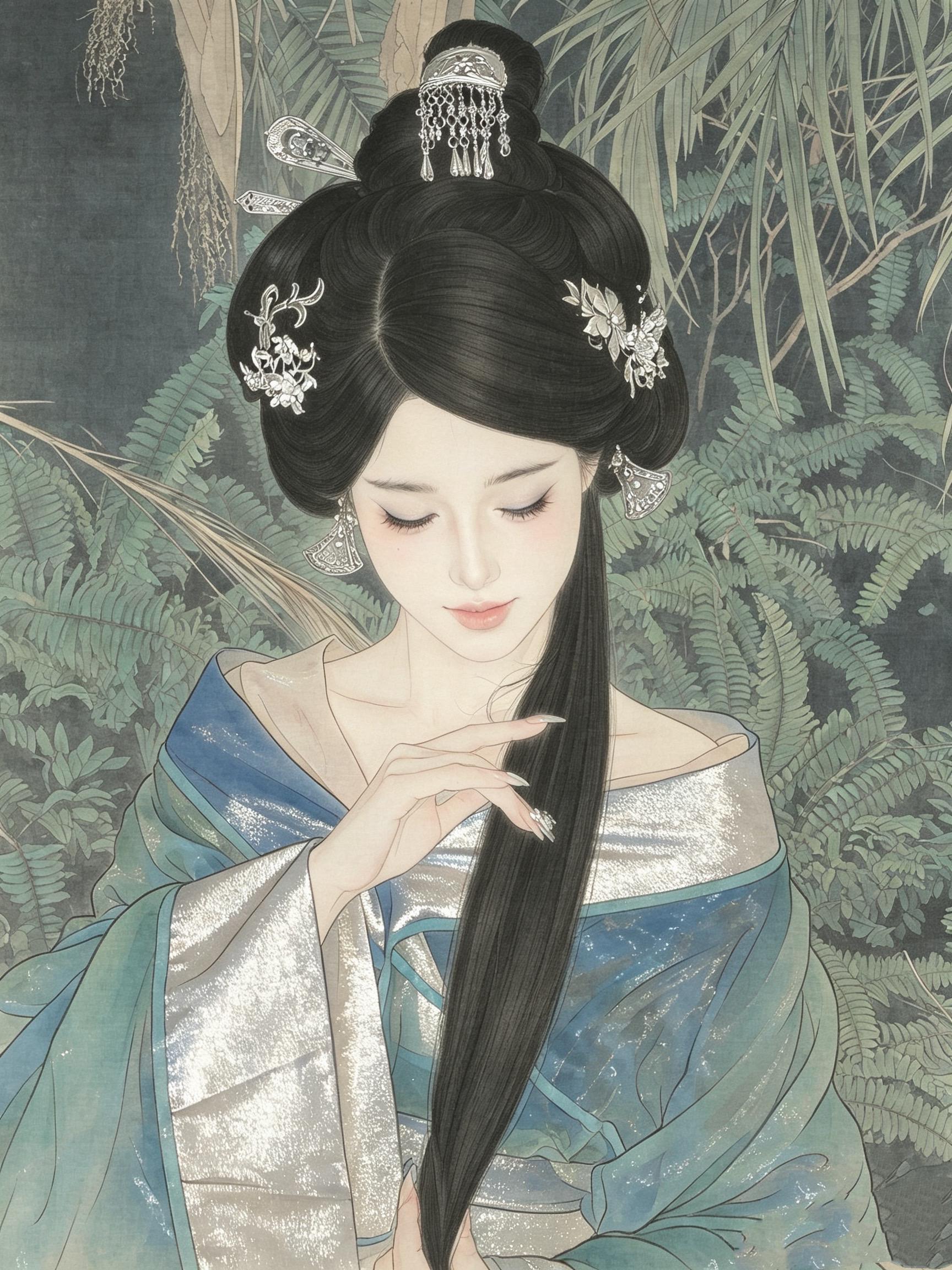 终于明白古人为什么会对一副画念念不忘了。