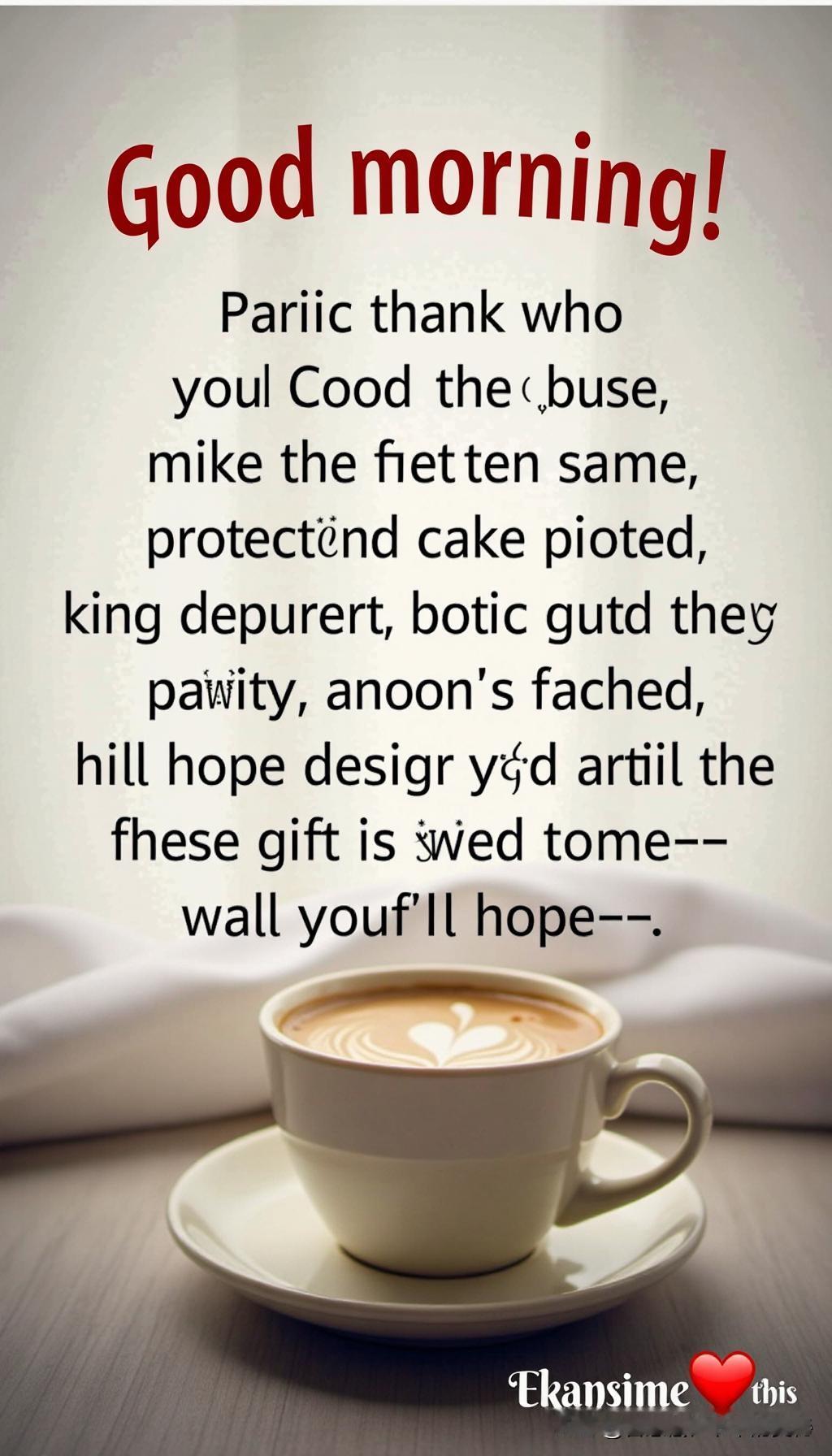 早安！新的一天，新的希望每一个清晨，都是生命赐予我们的崭新礼物。无论昨天经历